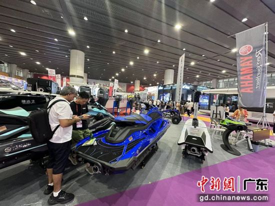 2024亞洲游艇展在廣交會展館開幕。程景偉 攝